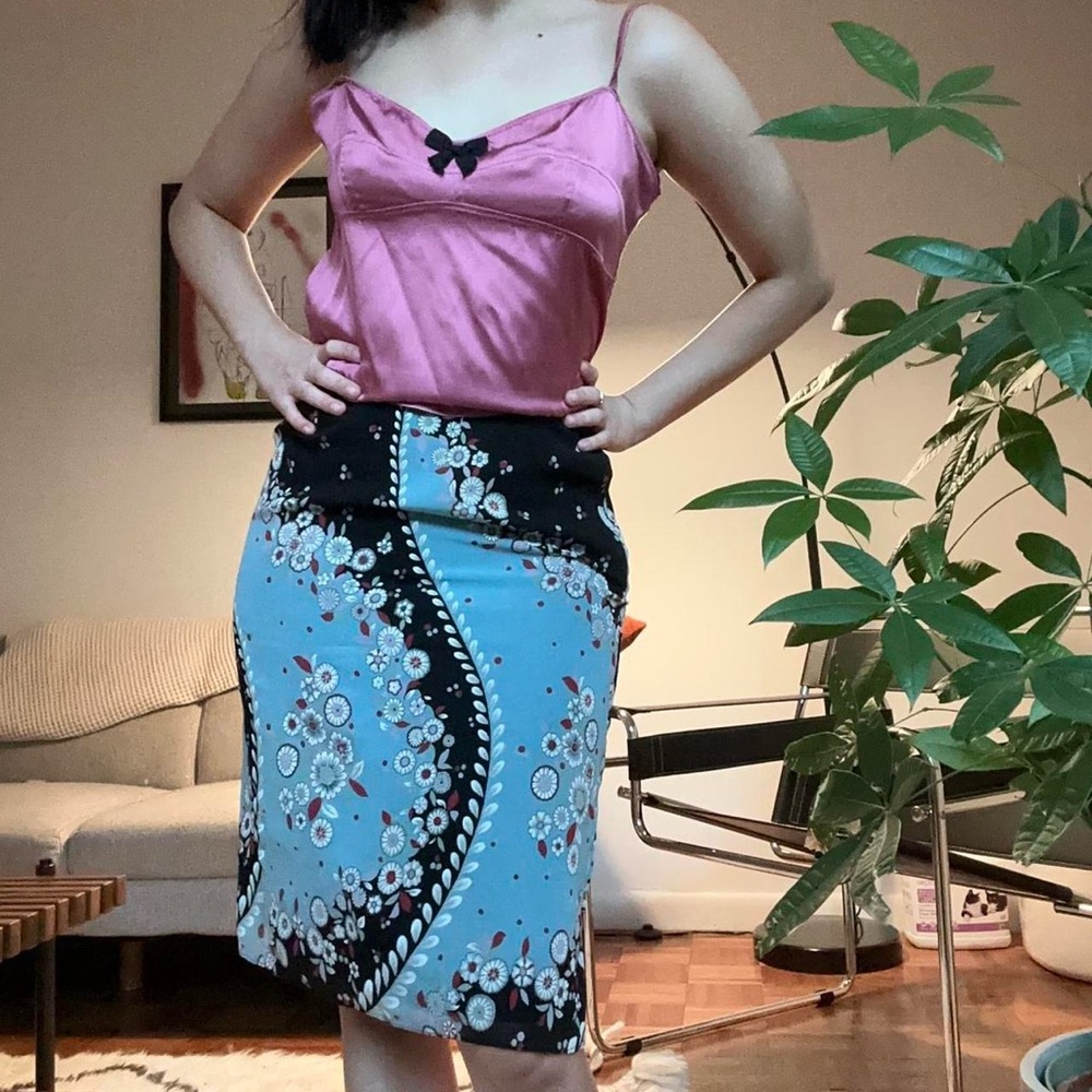 Vintage Anna Sui Midi Skirt